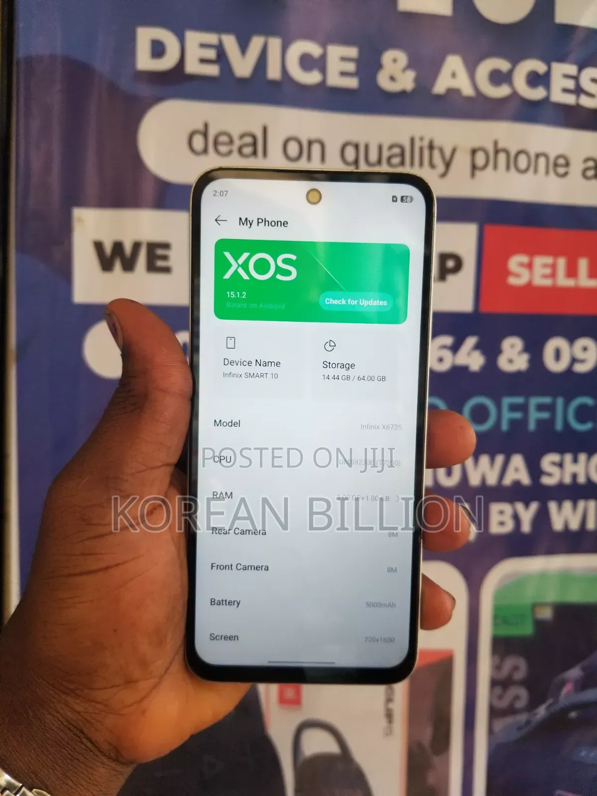 Infinix Smart 10 64 GB Silver