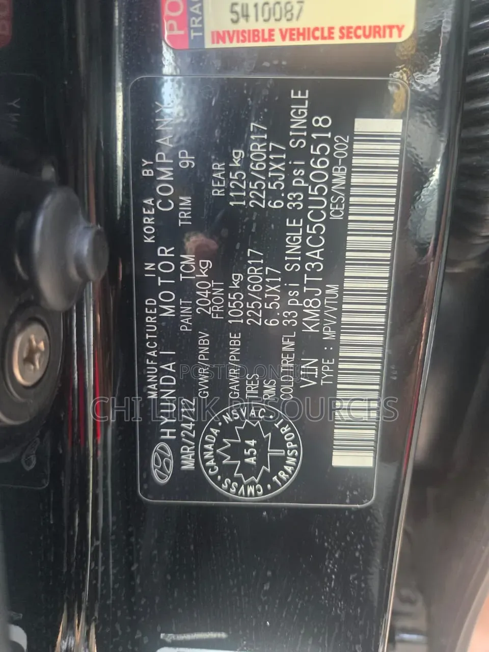 Hyundai Tucson 2013 Black
