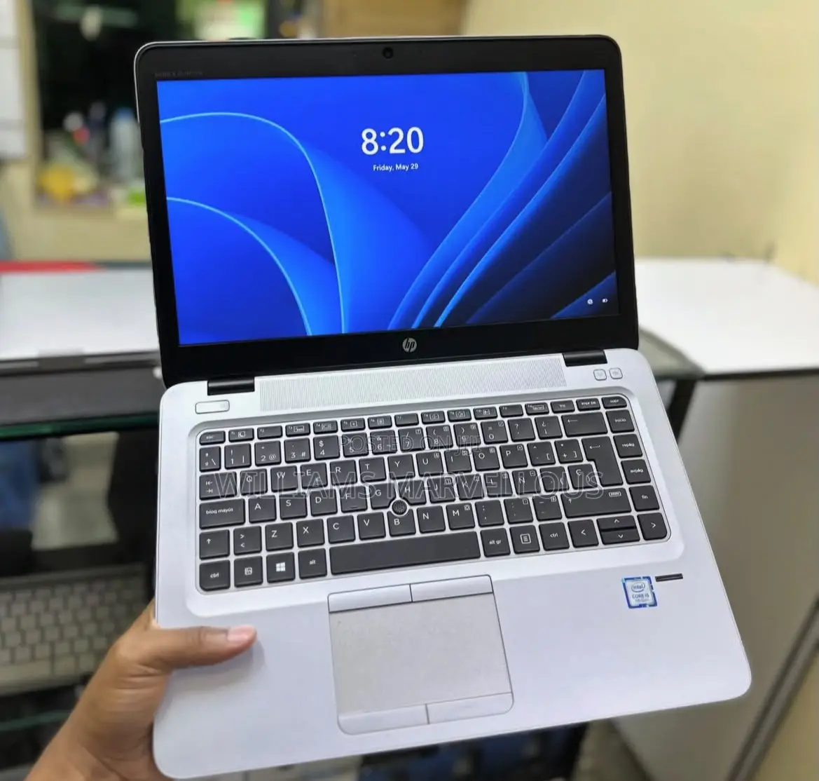 Laptop HP 8GB Intel SSD 256GB