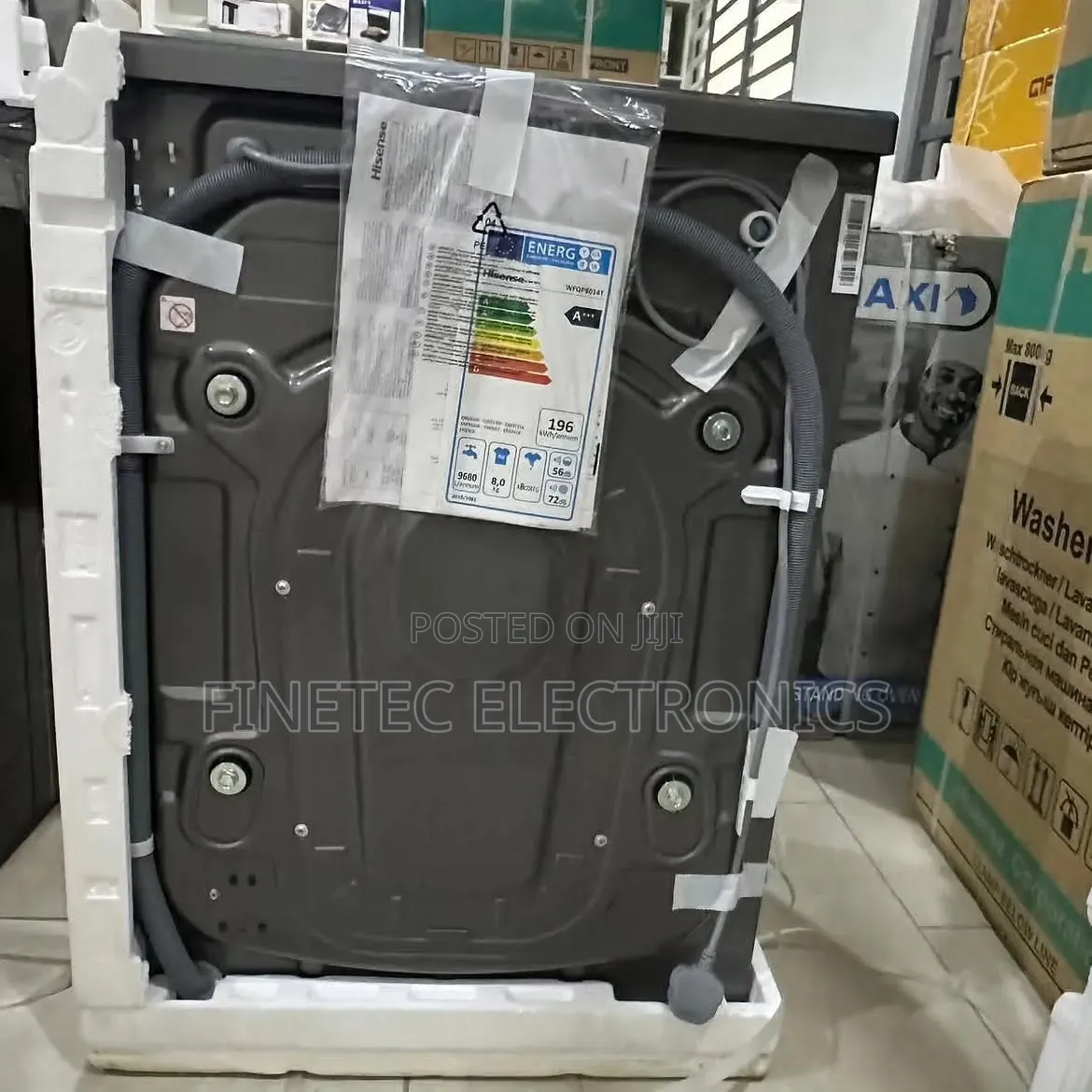 Hisense Automatic Washing Machine, 8kg, Wash Dry