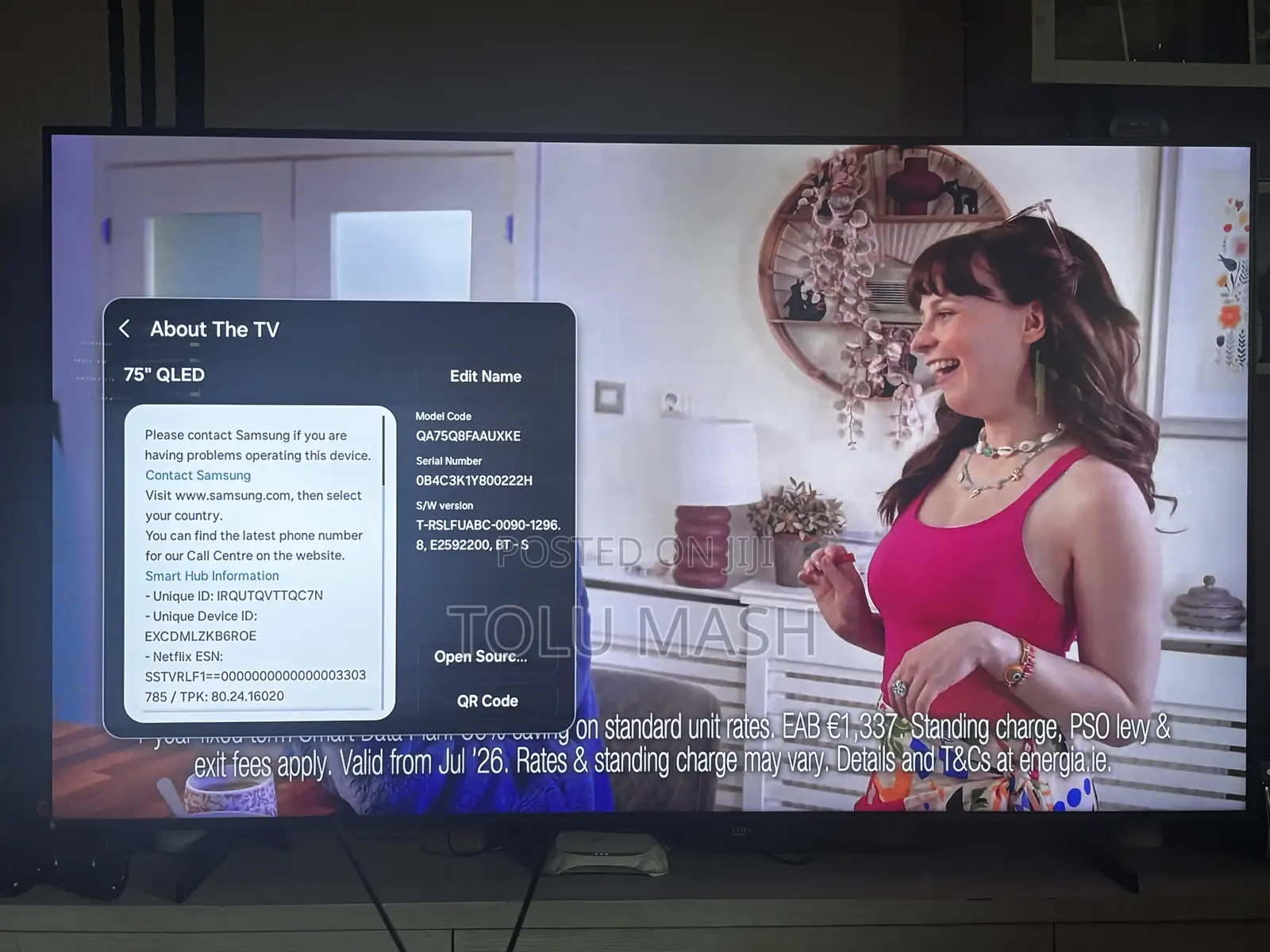 Samsung 75” TV