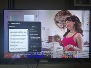 Samsung 75” TV