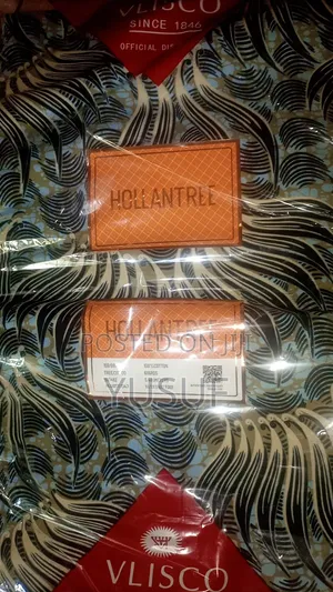 Original Vlisco Hollantree 6 Yards - 100% Cotton - New