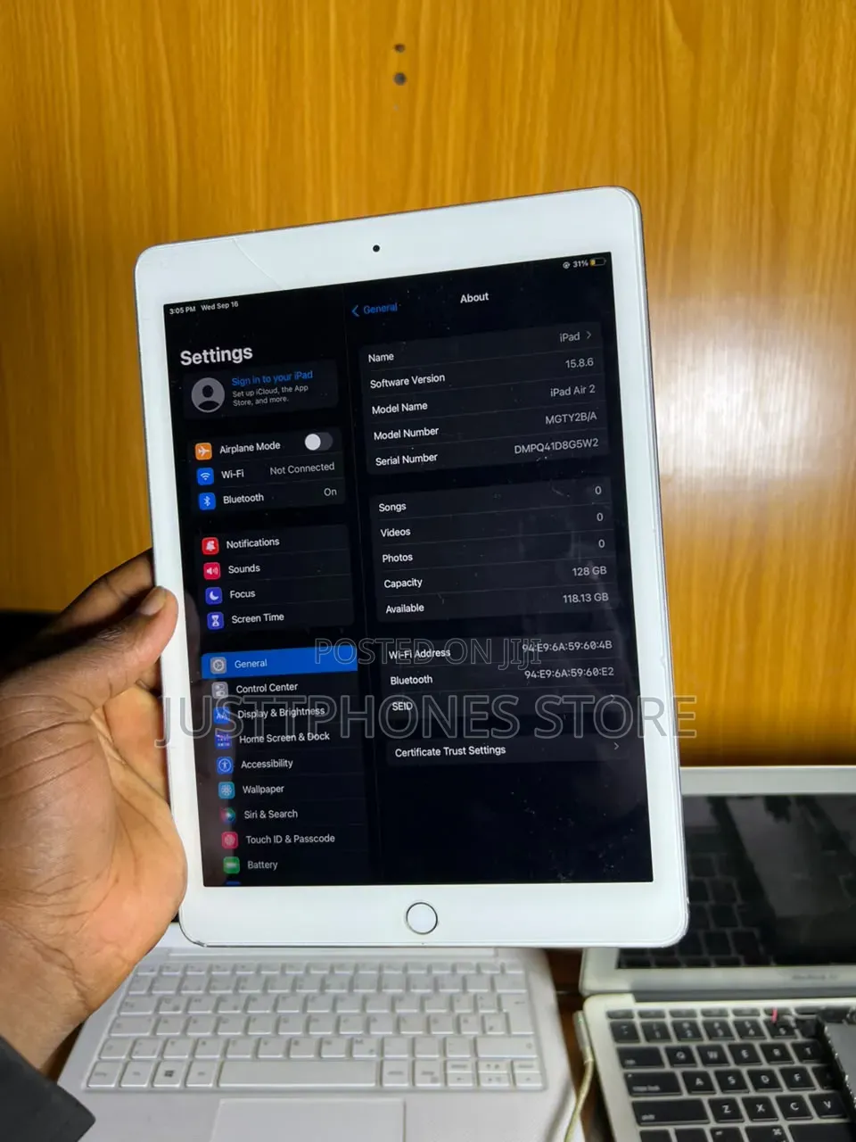 Apple iPad 9.7 128 GB Silver