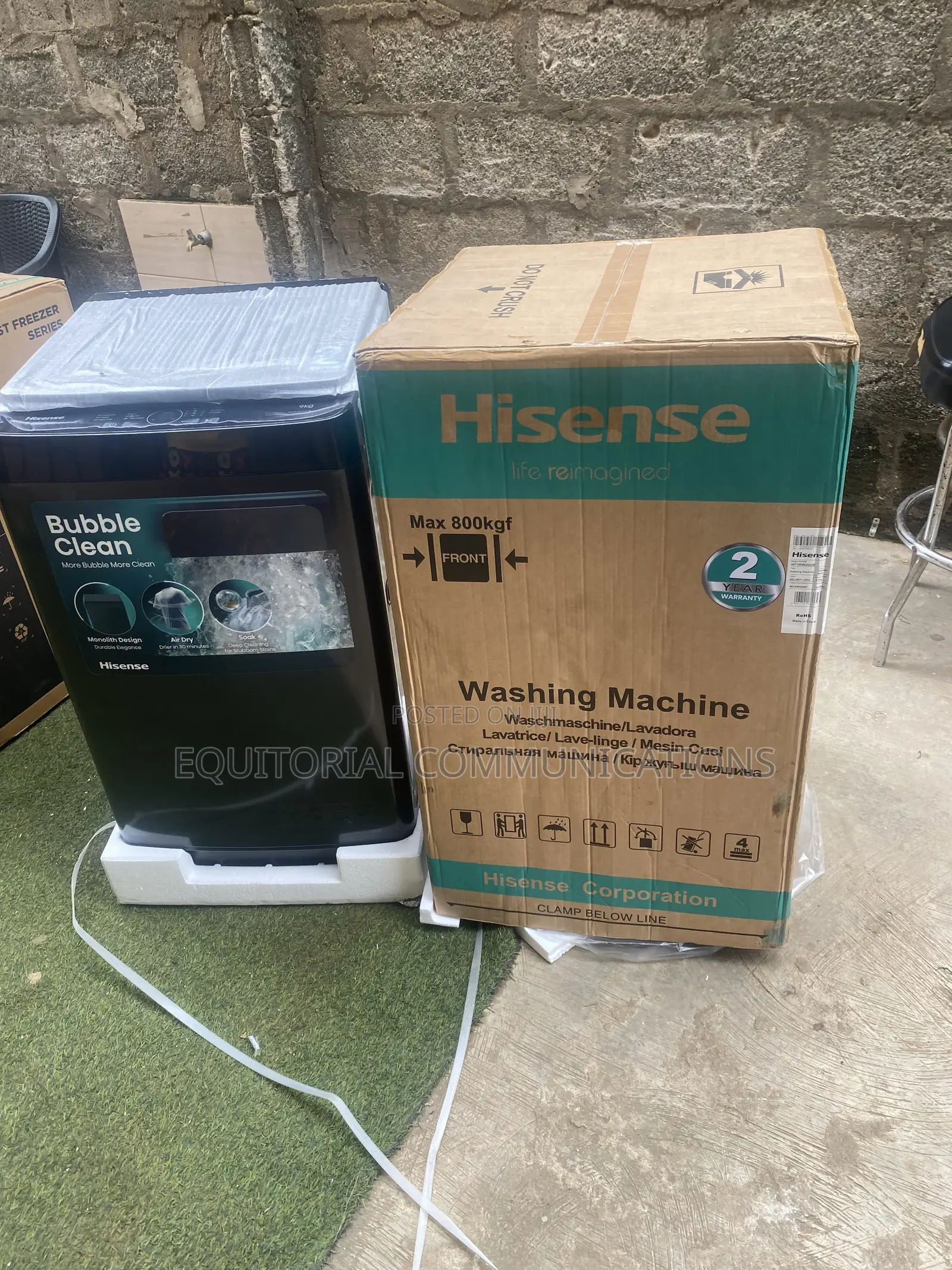 Hisense 9KG Top Load Washing Machine for Efficient Laundry