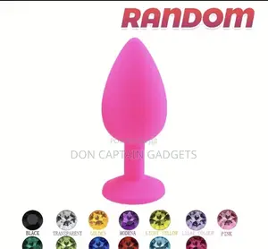 Silicone Round Anal Plug, Non-Electric, Suitable for Men and Women
