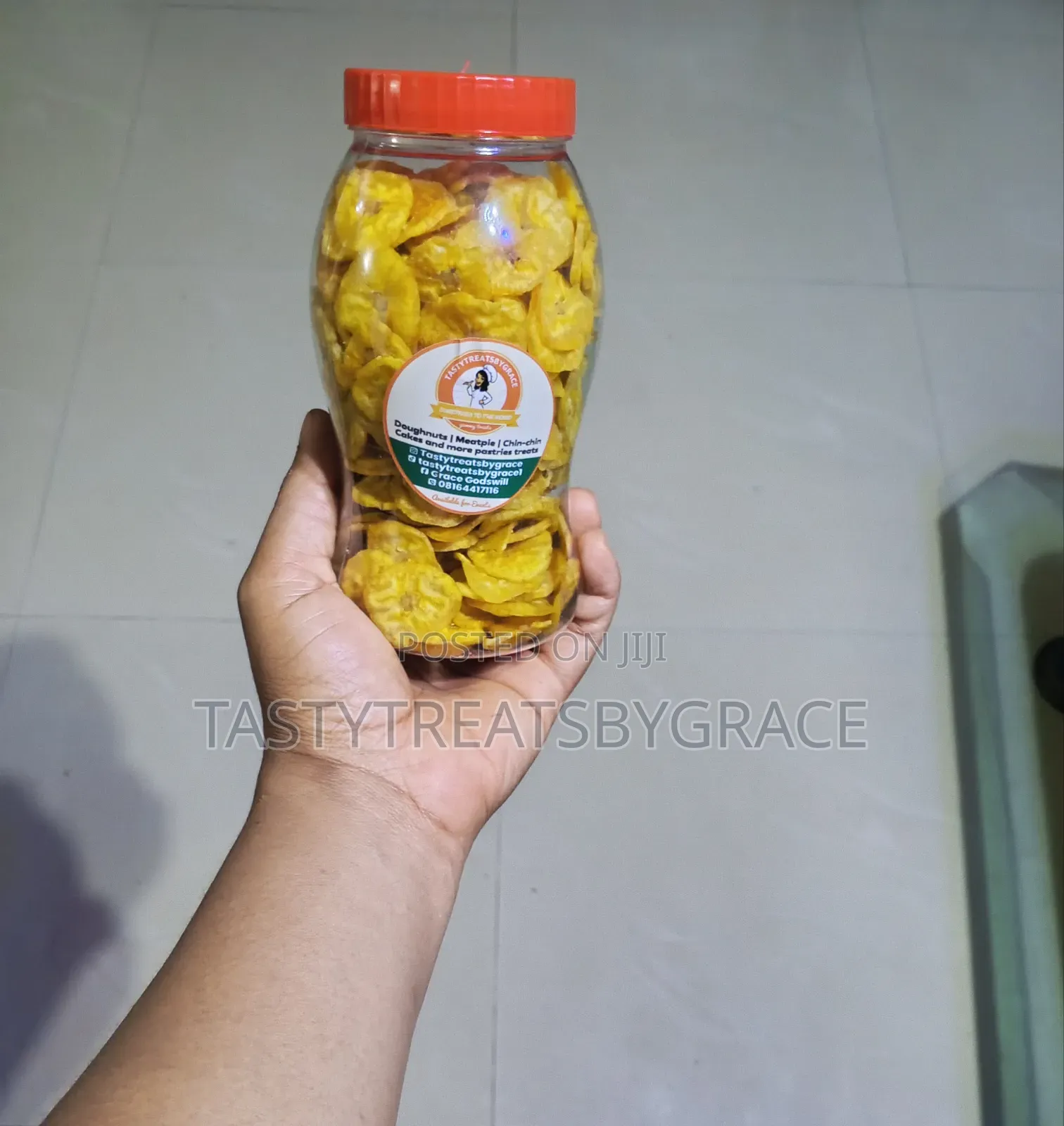 Tasty Unripe Plantain Chips