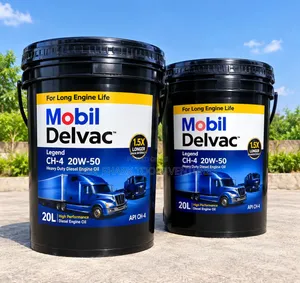 20-L of Mobil Delvac Legend CH-4 20w-50 Heavy-Duty Diesel Engine Oil