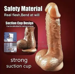Realistic Penis Suction Cup Fake Penis, for Female G-Spot Stimulation