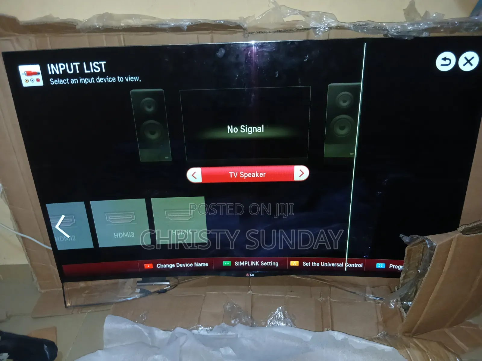 LG Smart Slim TV