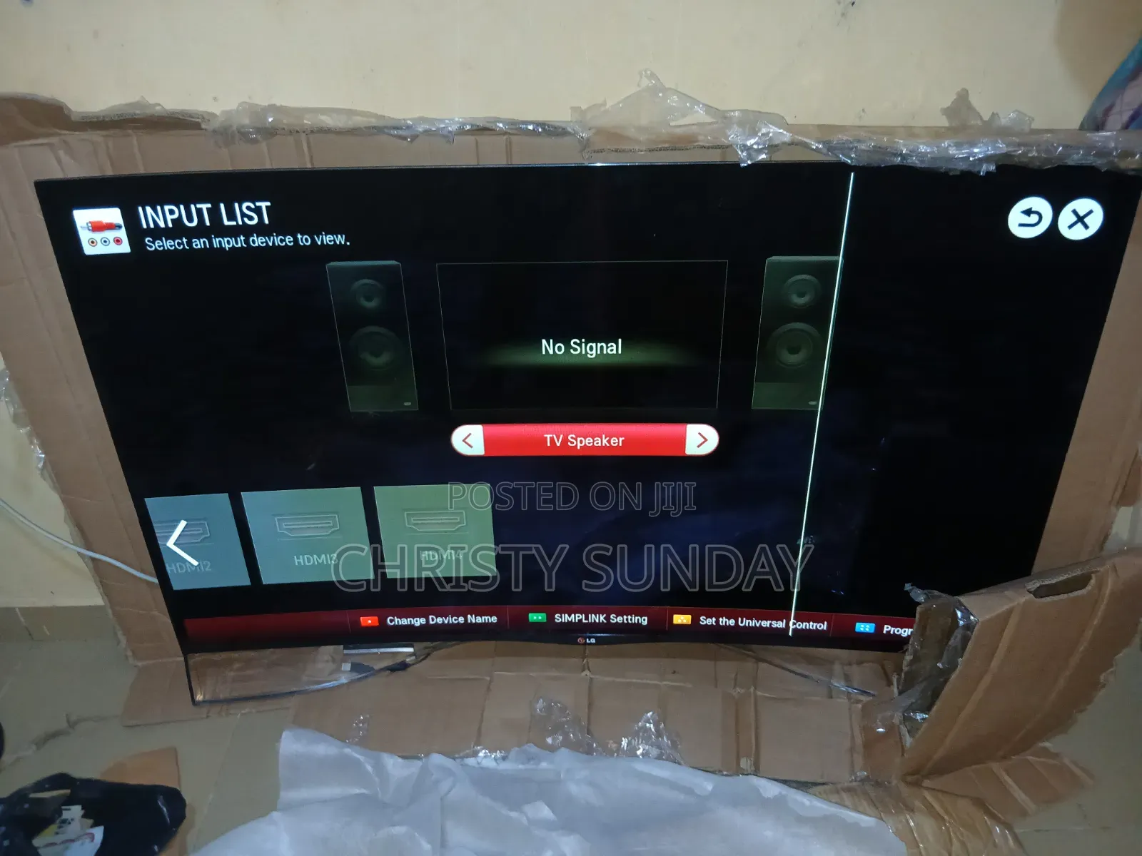 LG Smart Slim TV