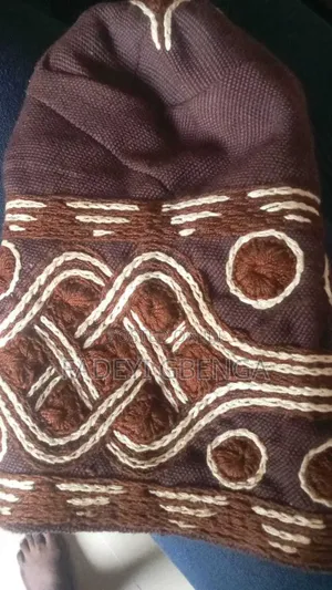 Yoruba Handmade Fila Gobi and Abeti Aja Outfit for Native Dress
