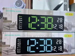 Big Screen Led Digital Clock With Remote Control