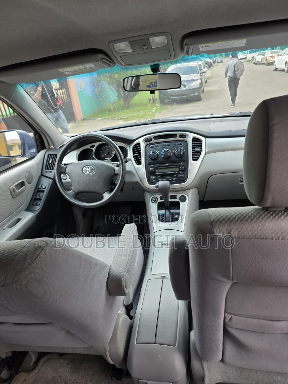Toyota Highlander V6 2005 Blue