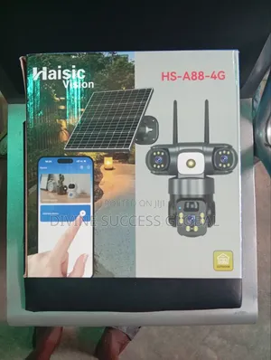 Quality Haisic A88 Triple 3lens 4g Intelligent CCTV Camera