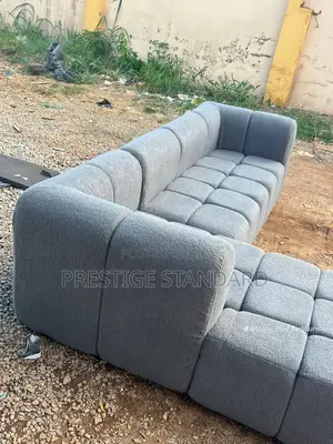 A Standard Boucle Sofa