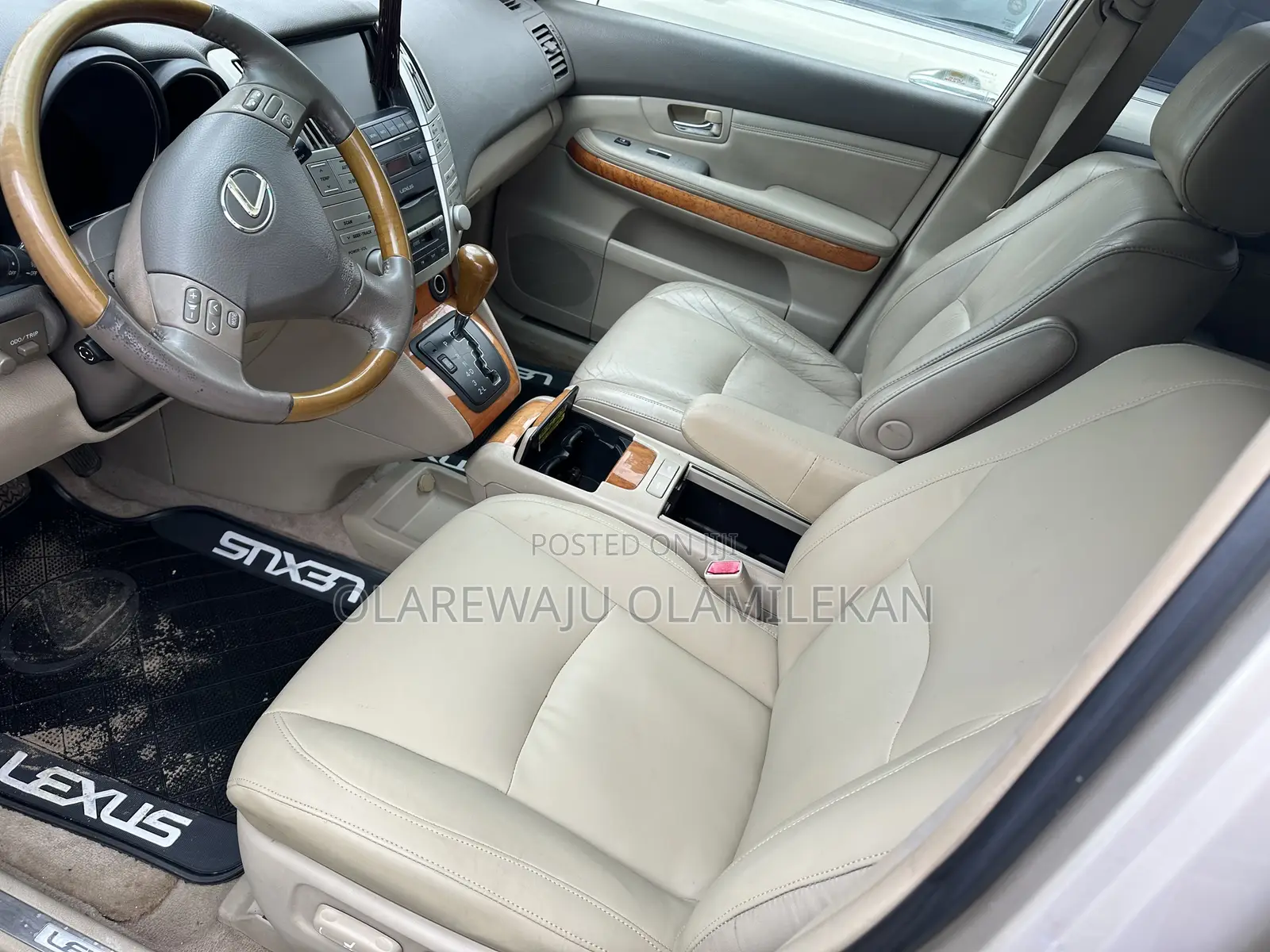 Lexus RX 2007 Gold