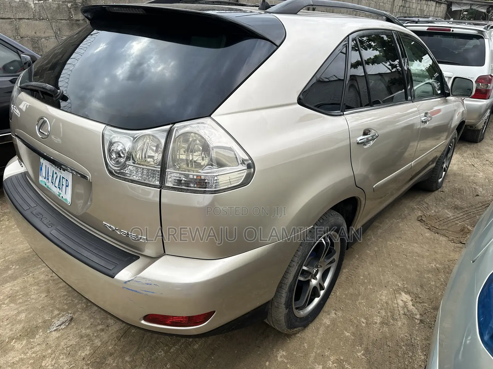 Lexus RX 2007 Gold