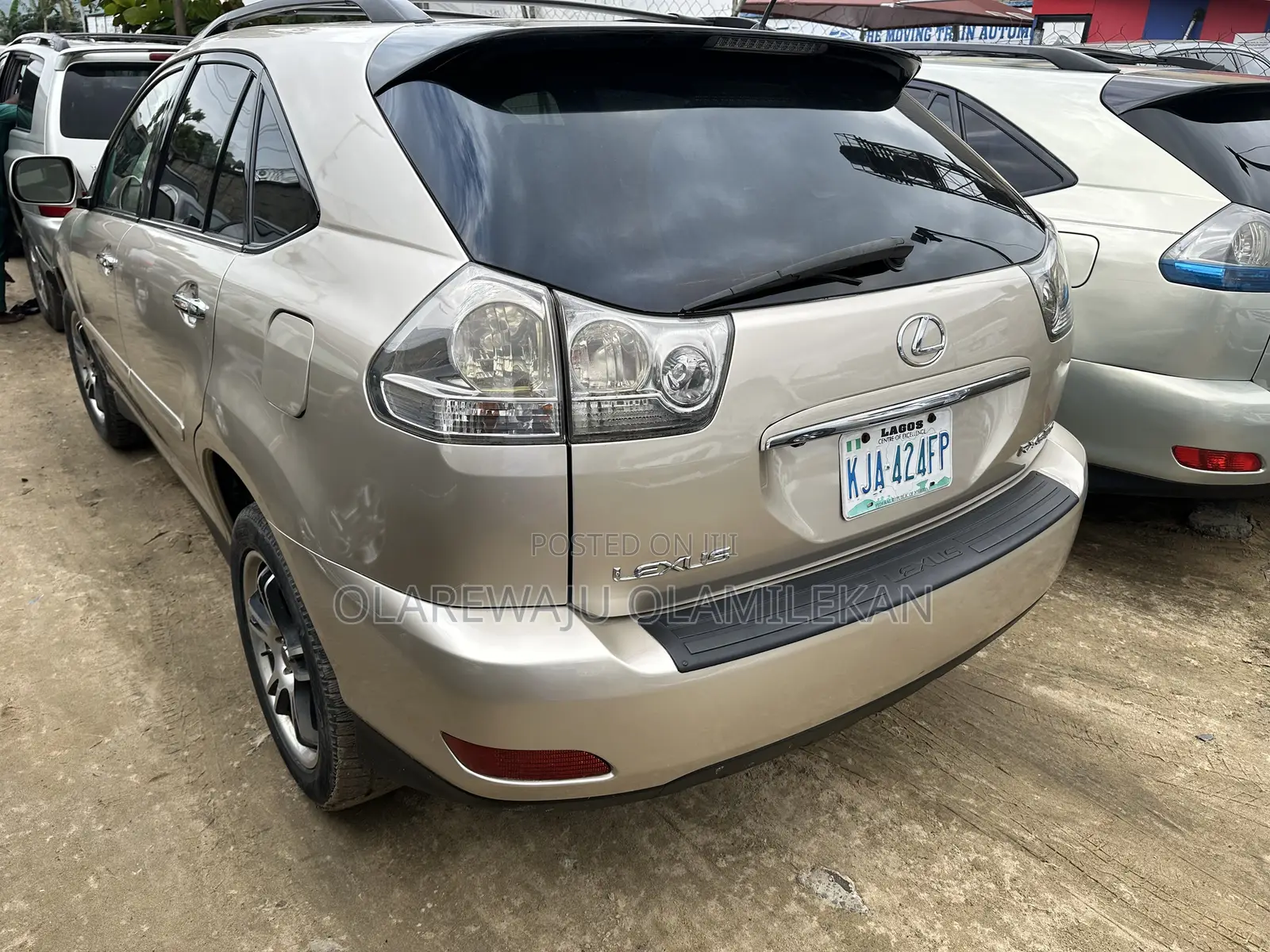 Lexus RX 2007 Gold