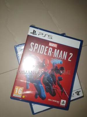 Spider Man 2 PS5 Marvel Game Disk