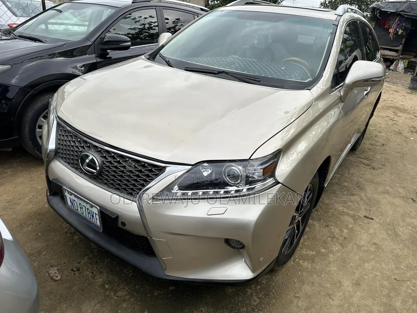 Lexus RX 2011 Gold