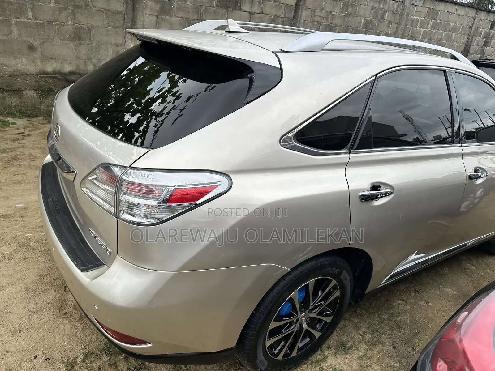 Lexus RX 2011 Gold
