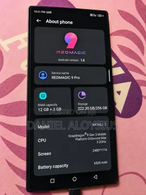 ZTE nubia RedMagic 9 Pro 256 GB Black