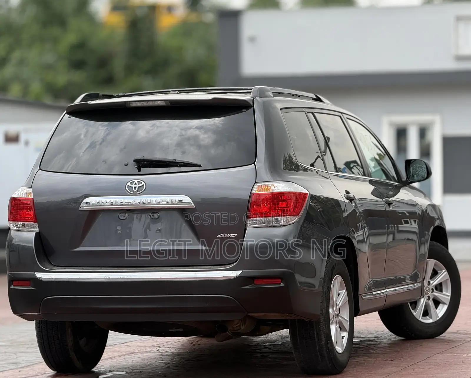Toyota Highlander 2011 Gray