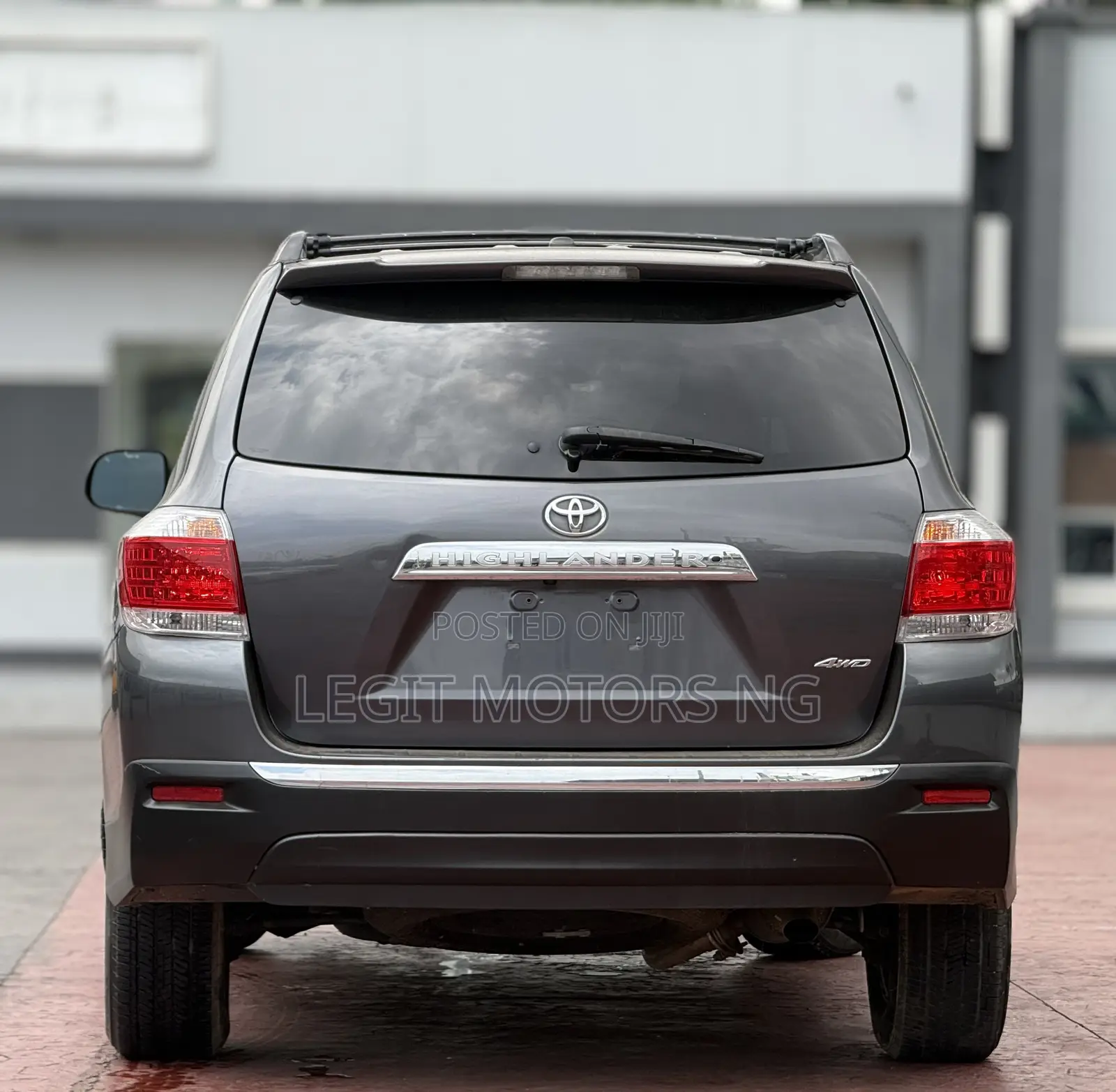 Toyota Highlander 2011 Gray