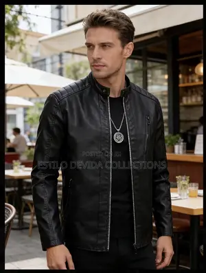 Styled Causal Leather Jacket