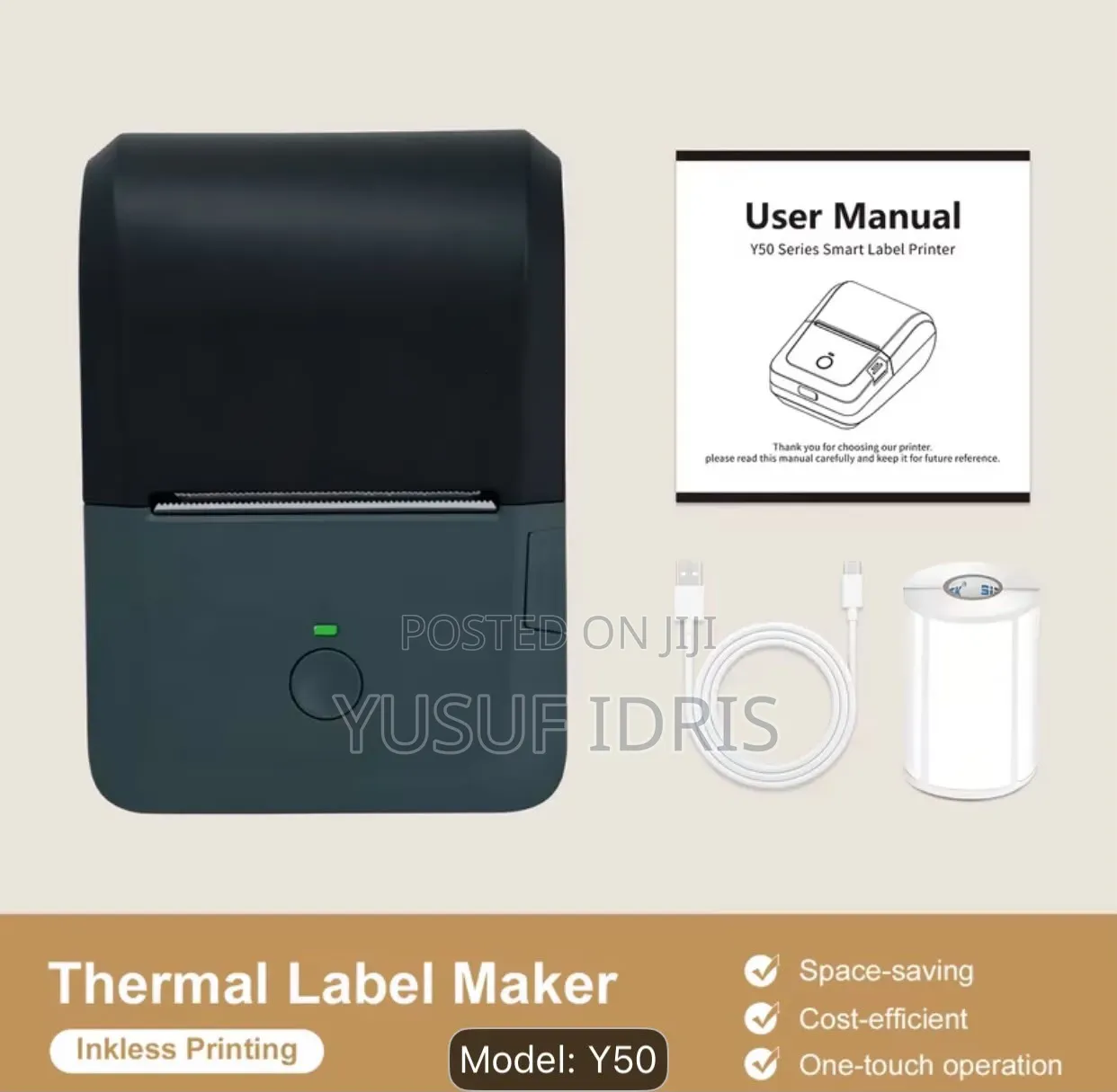 Portable Label Maker Printer With - App - Inkless Thermal Printer