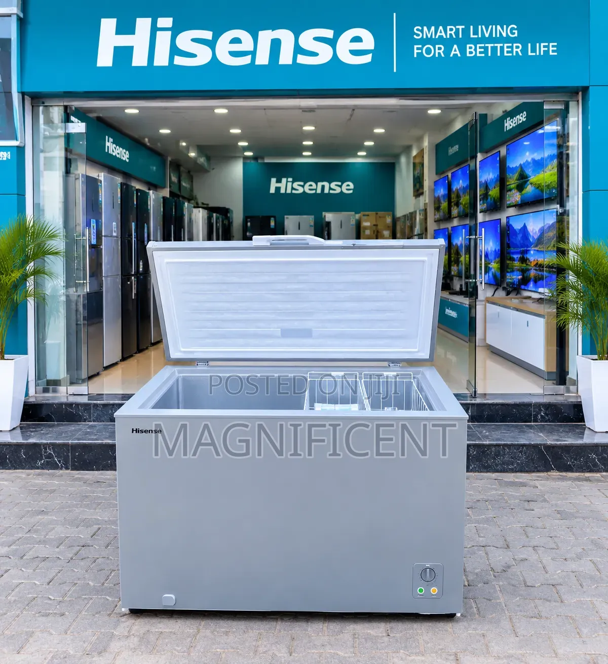 Brand New Hisense Deep Freezer 300l Inverter