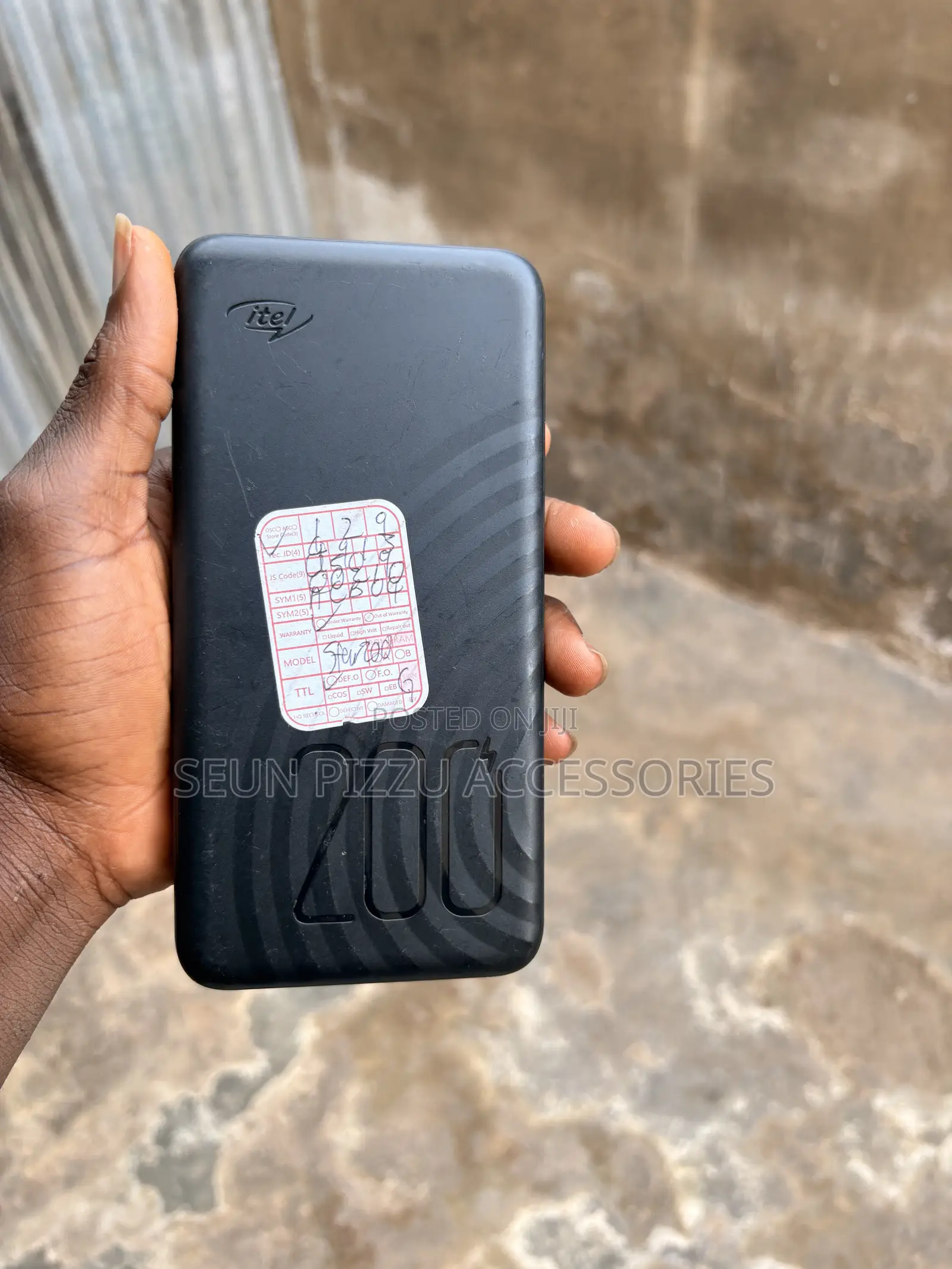 Itel Power Bank 20,000mah Itel