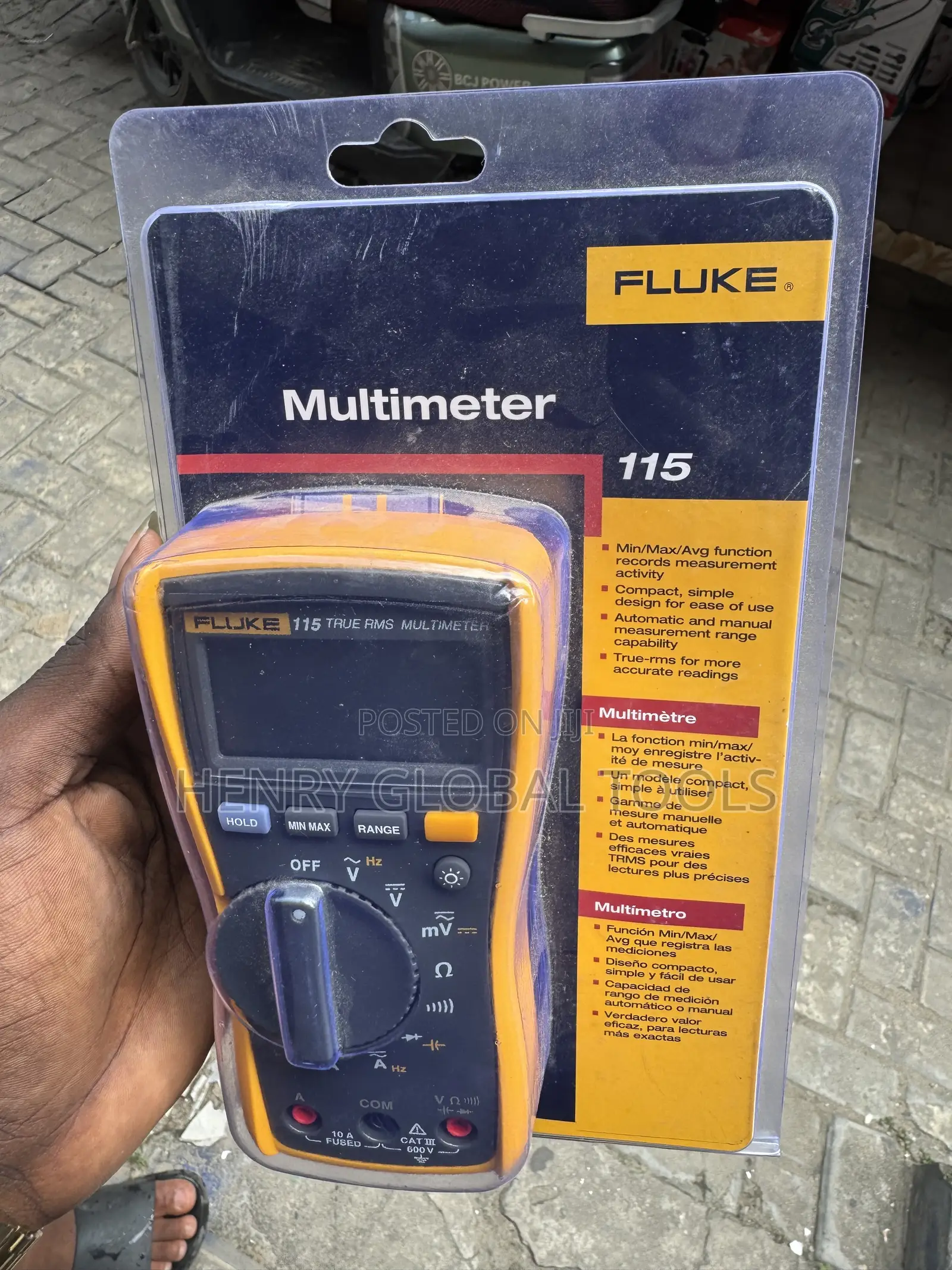Fluke 115 True RMS Multimeter – Professional Electrical Tester