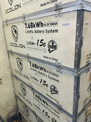 7.68kwh 48v Ecolion Lithium Battery