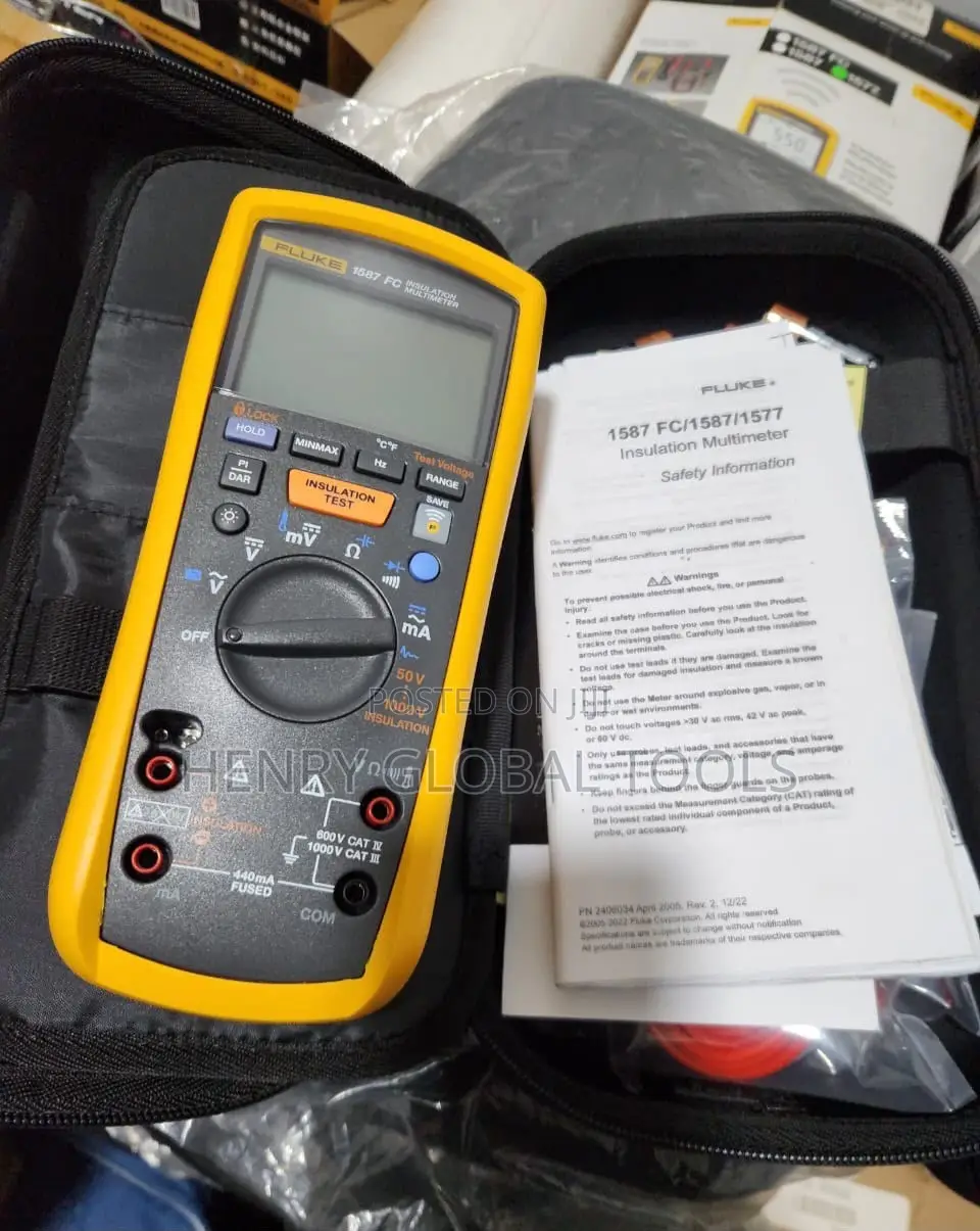 Fluke 1587 Fc Insulation Multimeter