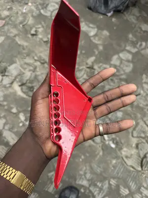 Heavy-Duty Red Lockout Hasp – Multiple Padlock Capacity