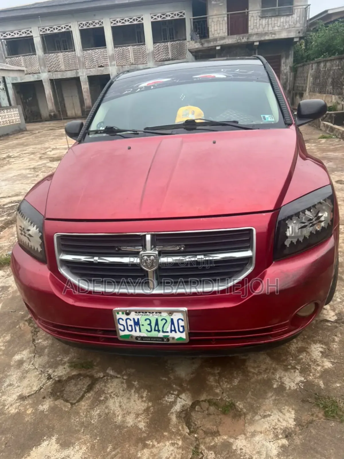 Dodge Caliber 2.0 CVT SXT 2007 Red