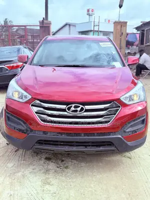 Hyundai Santa Fe SE AWD 2016 Red