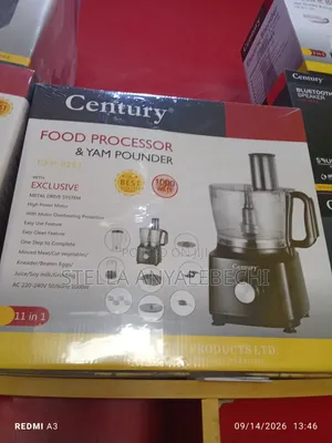 Century Food Processor With Pure Copper Motor (1000w)