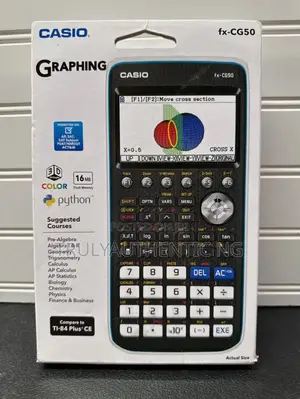 Casio Prizm FX-CG50 3D Color Graphing Calculator