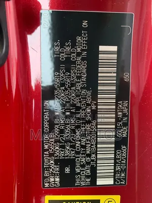 Lexus RX 350 2011 Red