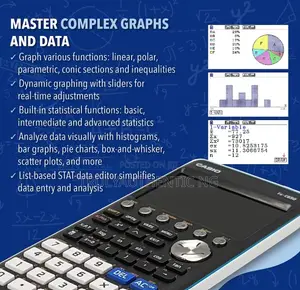 Casio Prizm FX-CG50 3D Color Graphing Calculator