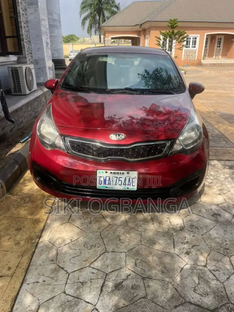Kia Rio 2013 Red