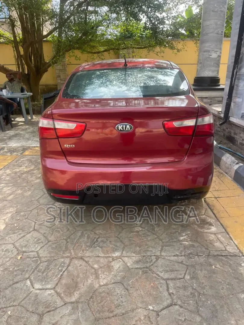 Kia Rio 2013 Red