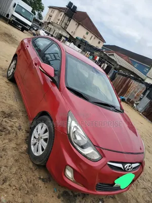 Hyundai Accent 2014 Red