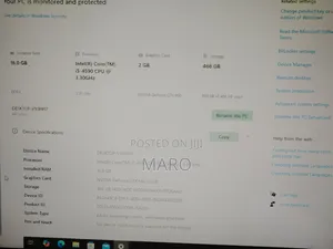 Desktop Computer Asus 16GB Intel Core 5 HDD 500GB