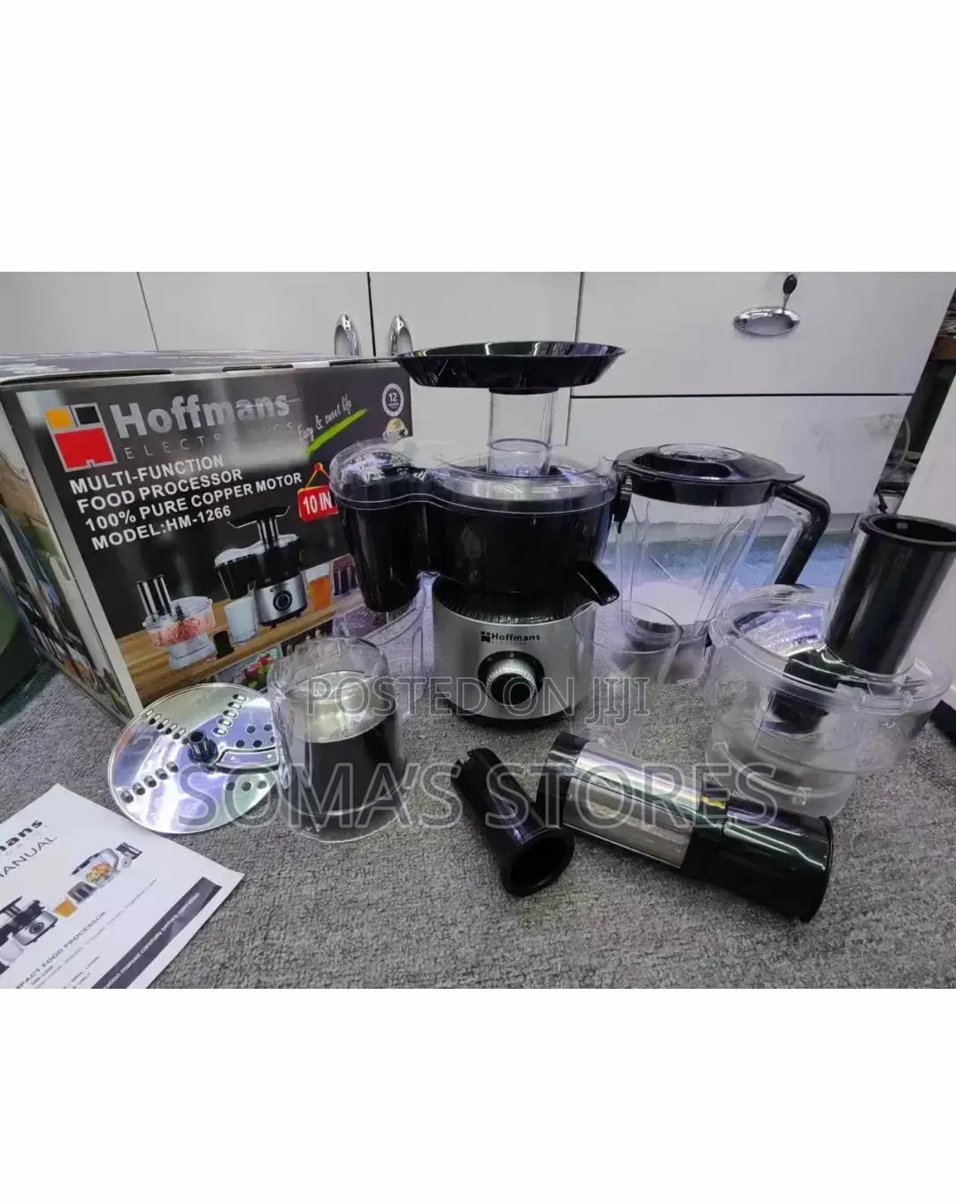 Hoffman 10 in Food Processor