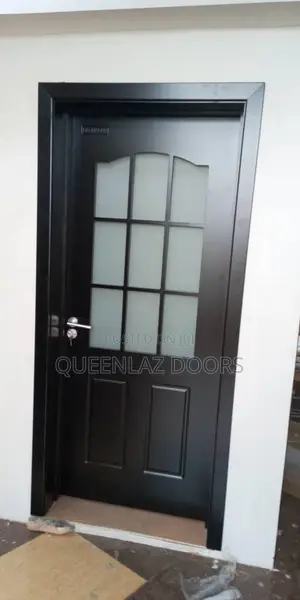 Solid Wood With Glass Door