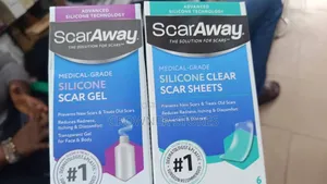 ScarAway Advanced Clear Silicone Scar Sheets Gel for Scar Treatment